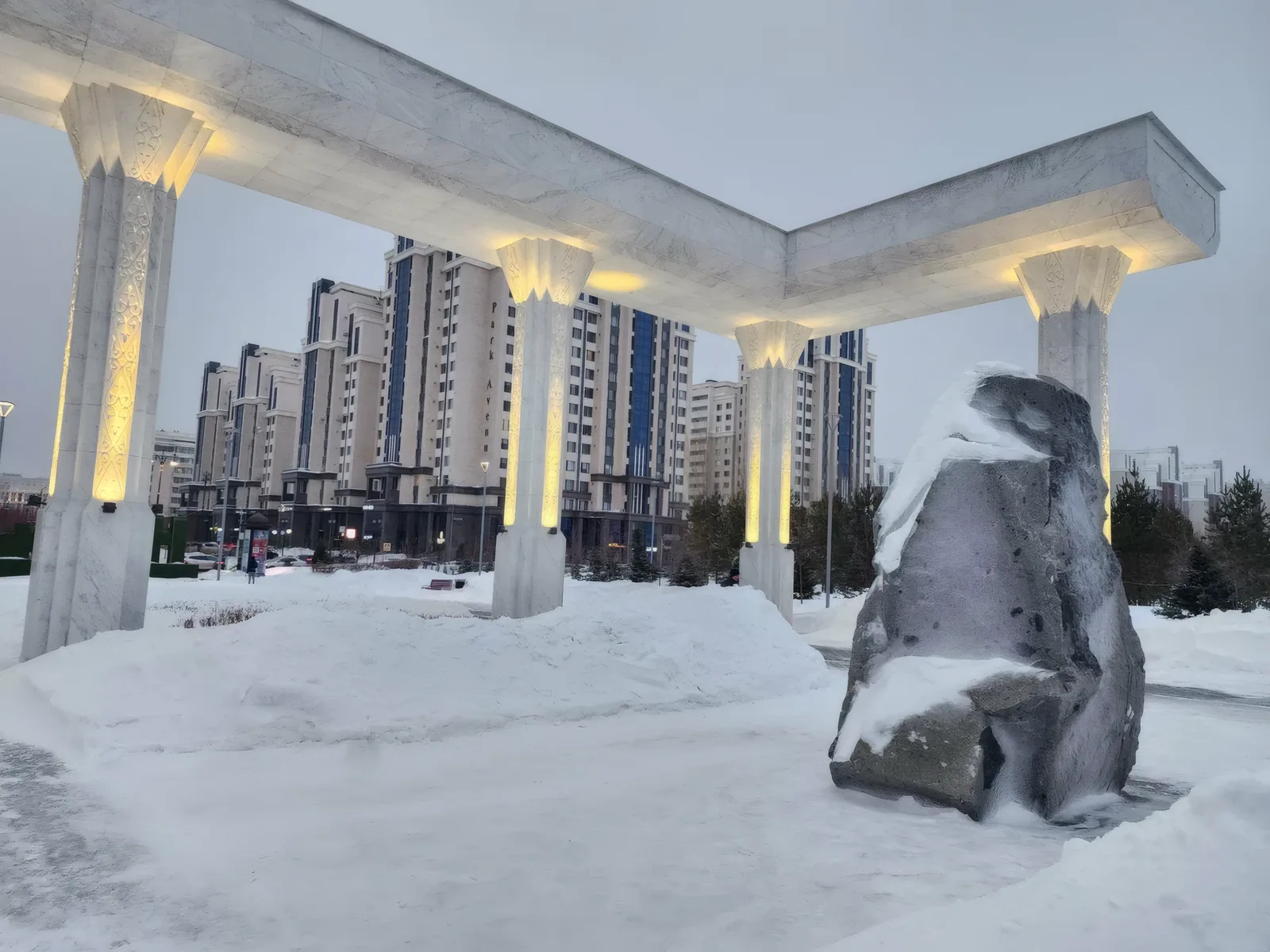 Ботанический сад — мрамор volakas