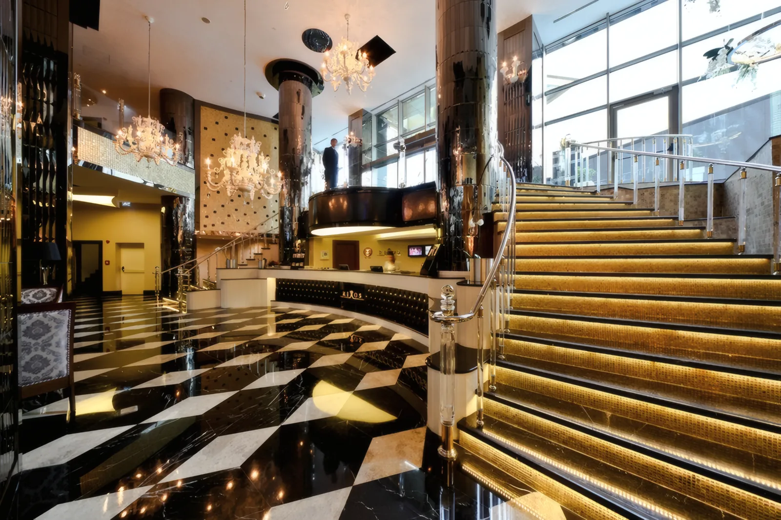 Отель Rixos — мрамор · оникс